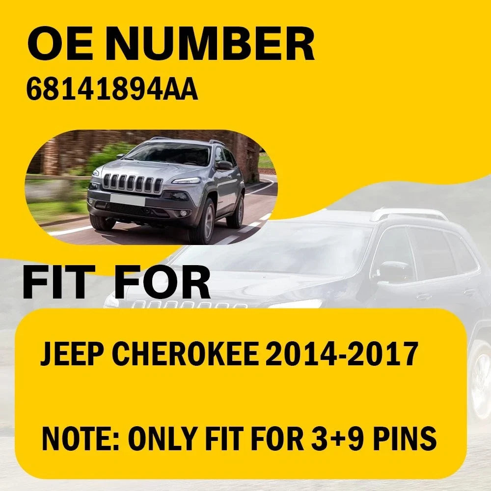 Left Master Power Window Switch for Jeep Cherokee (2014–2017) 68141894AA