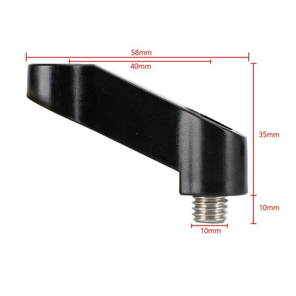 M10x1.5 Mirror Extender for BMW Motorcycles