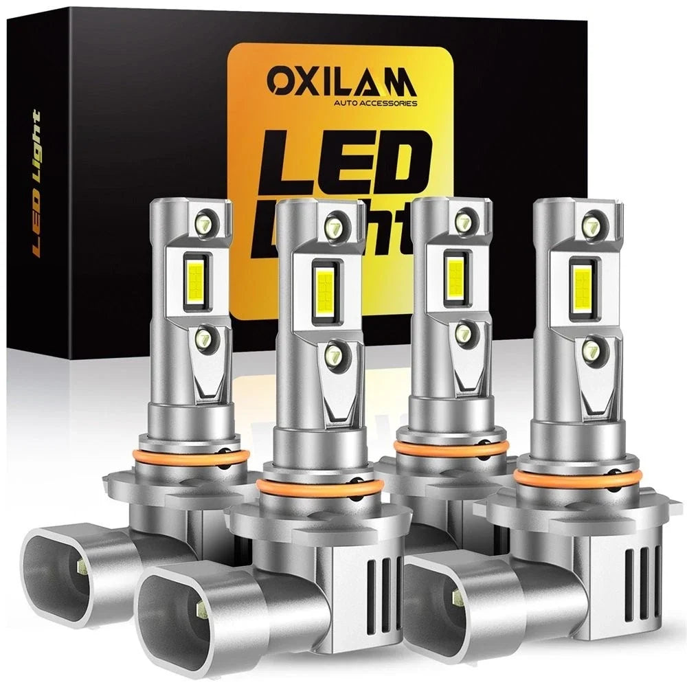 4x LED Headlight Bulbs for OXILAM 9005 9006 (High Low Beam)