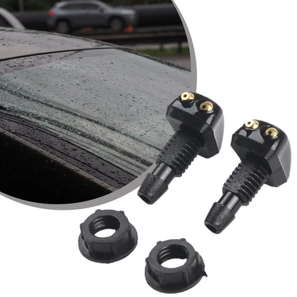2X Windshield Washer Jets for Toyota Hilux N70 2005-2015