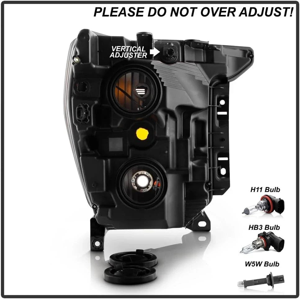 Halogen Headlight Driver Side for Ford F150 2021-2023