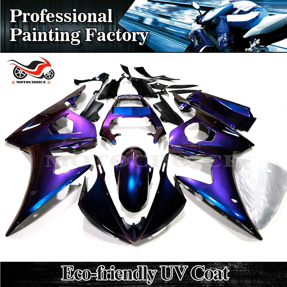 Fairing Kit in Chameleon Blue Purple for YZF R6/R6S (2003-2009)