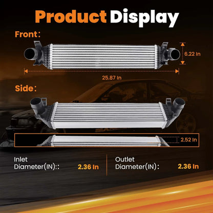Turbo Intercooler for Ford Escape 2017-2019 and Lincoln MKC 2015-2019