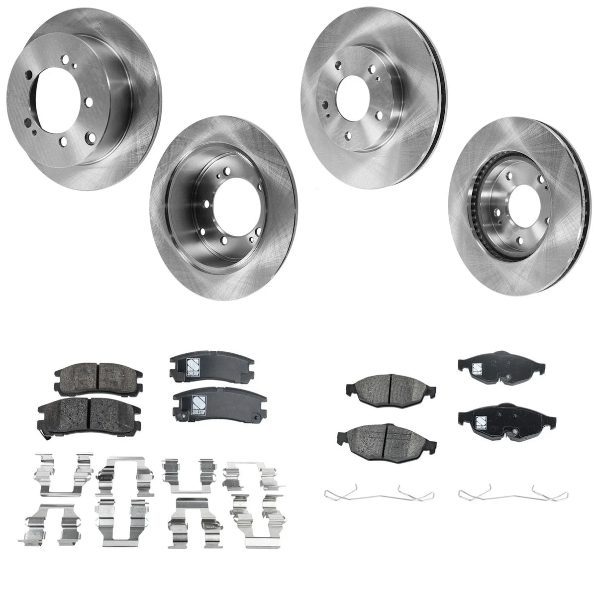 Brake Disc and Ceramic Pad Kit for Chrysler Sebring (2001–2005)
