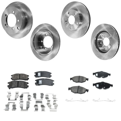Brake Disc and Ceramic Pad Kit for Chrysler Sebring (2001–2005)