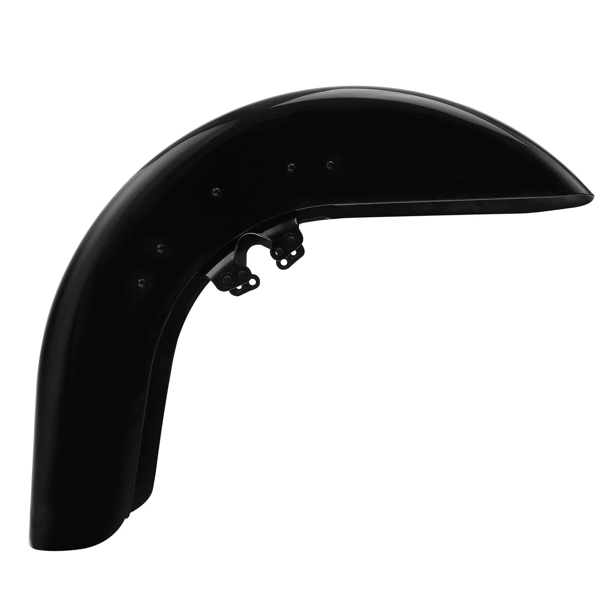 Vivid Black Front Fender for Harley Touring Street Road Glide FLHX FLTR (2014–2024)