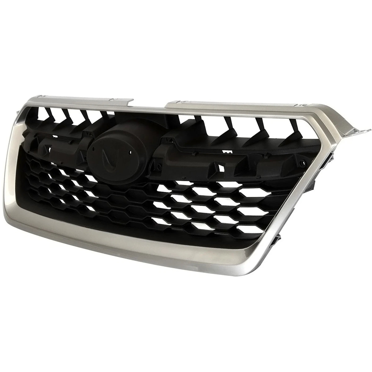 Grille Assembly for Subaru Impreza (2012–2014) Silver Shell Black Insert