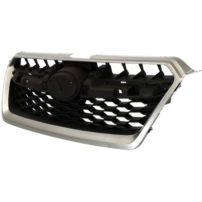 Grille Assembly for Subaru Impreza (2012–2014) Silver Shell Black Insert