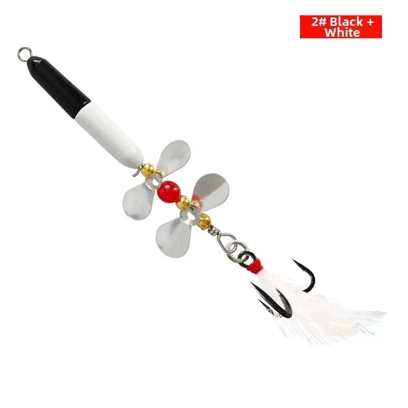 Fishing Lure Mine Shape 6cm/8.1cm/8.3cm with Rotating Vanes