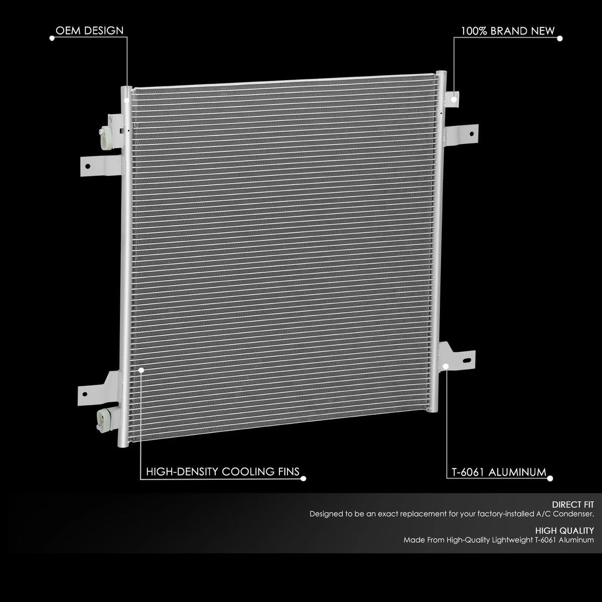 A/C Condenser for Infiniti QX80 Nissan Armada (2020–2022)