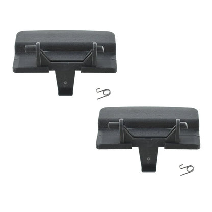 2X Gray Center Console Lid Latch for Ford F-150 Jump Seat 2010-2018
