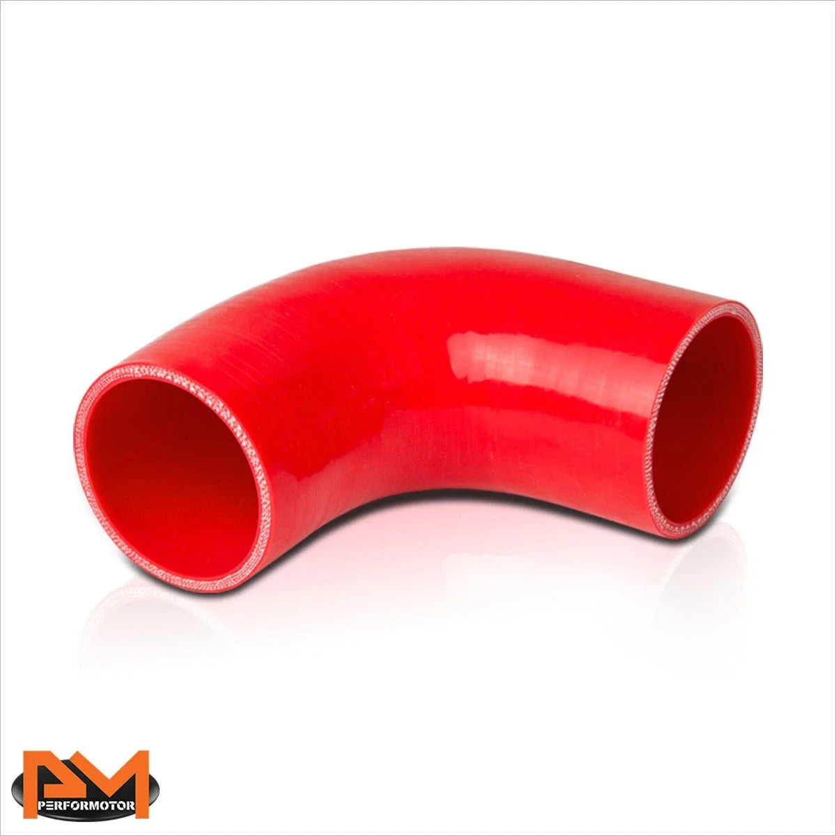 90 Elbow Coupler 2.5" to 2.75" Intake/Compressor Silicone Hose Reducer for Universal