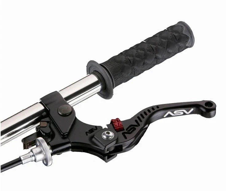 ASV C5 Black Shorty Brake Lever for Honda CBR1000RR (2008–2009)