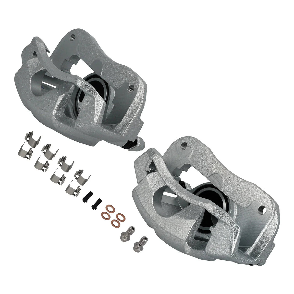 Pair Front Disc Brake Caliper Kit for Toyota Highlander (2001–2007) 19-B2664