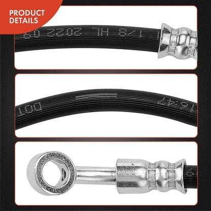 Front Brake Hydraulic Hoses for 2011-2013 Kia Sorento & Hyundai Santa Fe