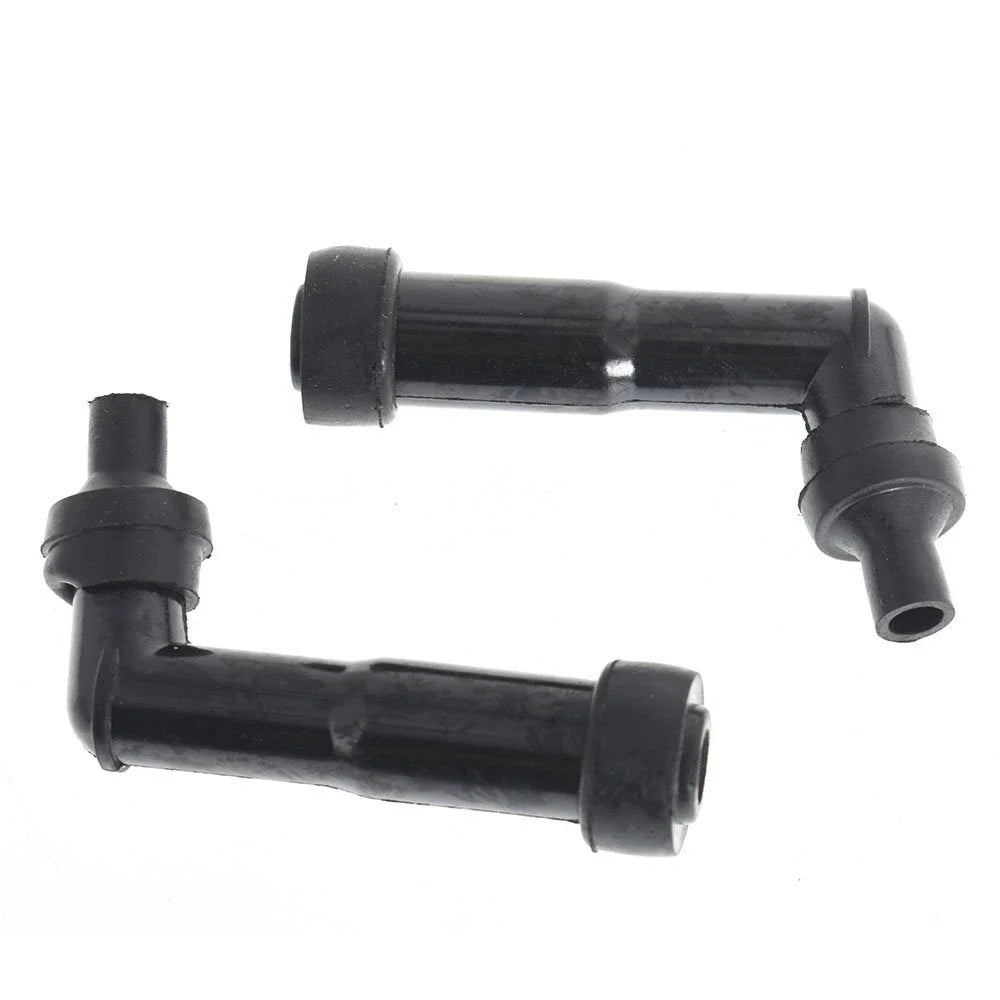 2X Spark Plug Boot Cap Cover Resistor XB05F for ATV Motorcycle (Year Range)