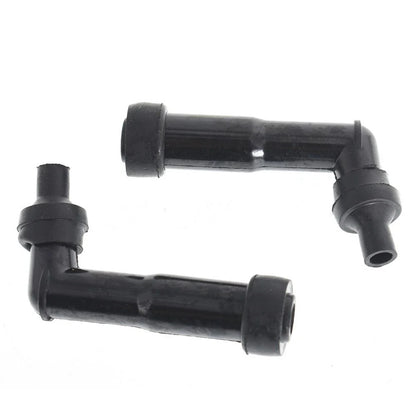 2X Spark Plug Boot Cap Cover Resistor XB05F for ATV Motorcycle (Year Range)