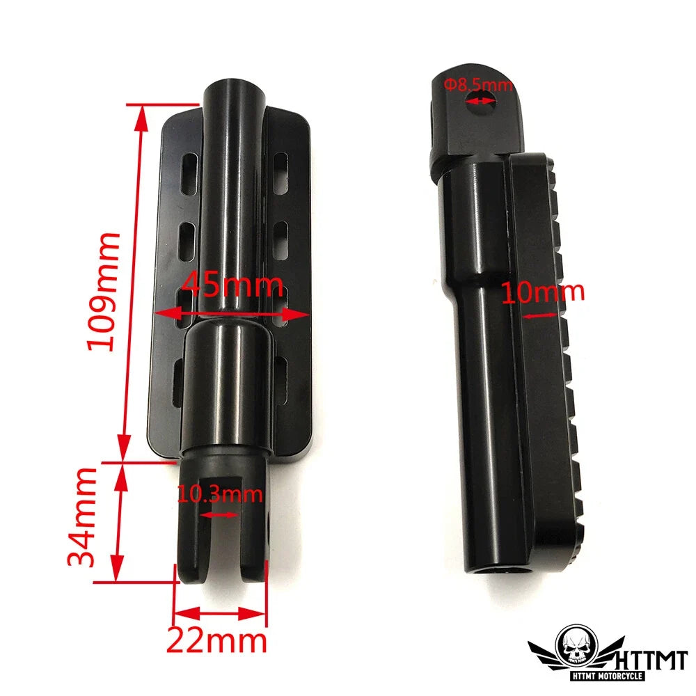 Foot Pegs CNC Dominator for Harley FXBB FXBR FXBRS FXL 2018-Present
