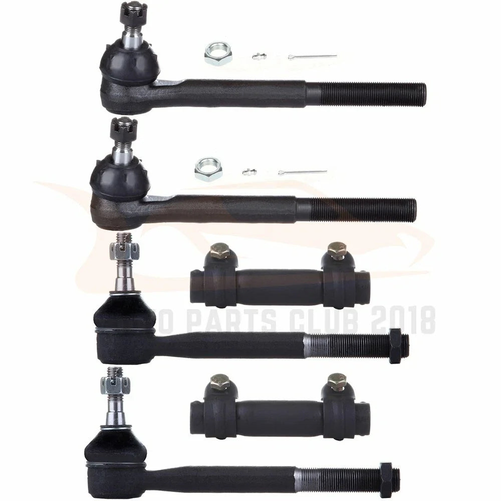 Inner Outer Tie Rod End & Adjusting Sleeves Kit for Chevy C1500 (1992–1999)