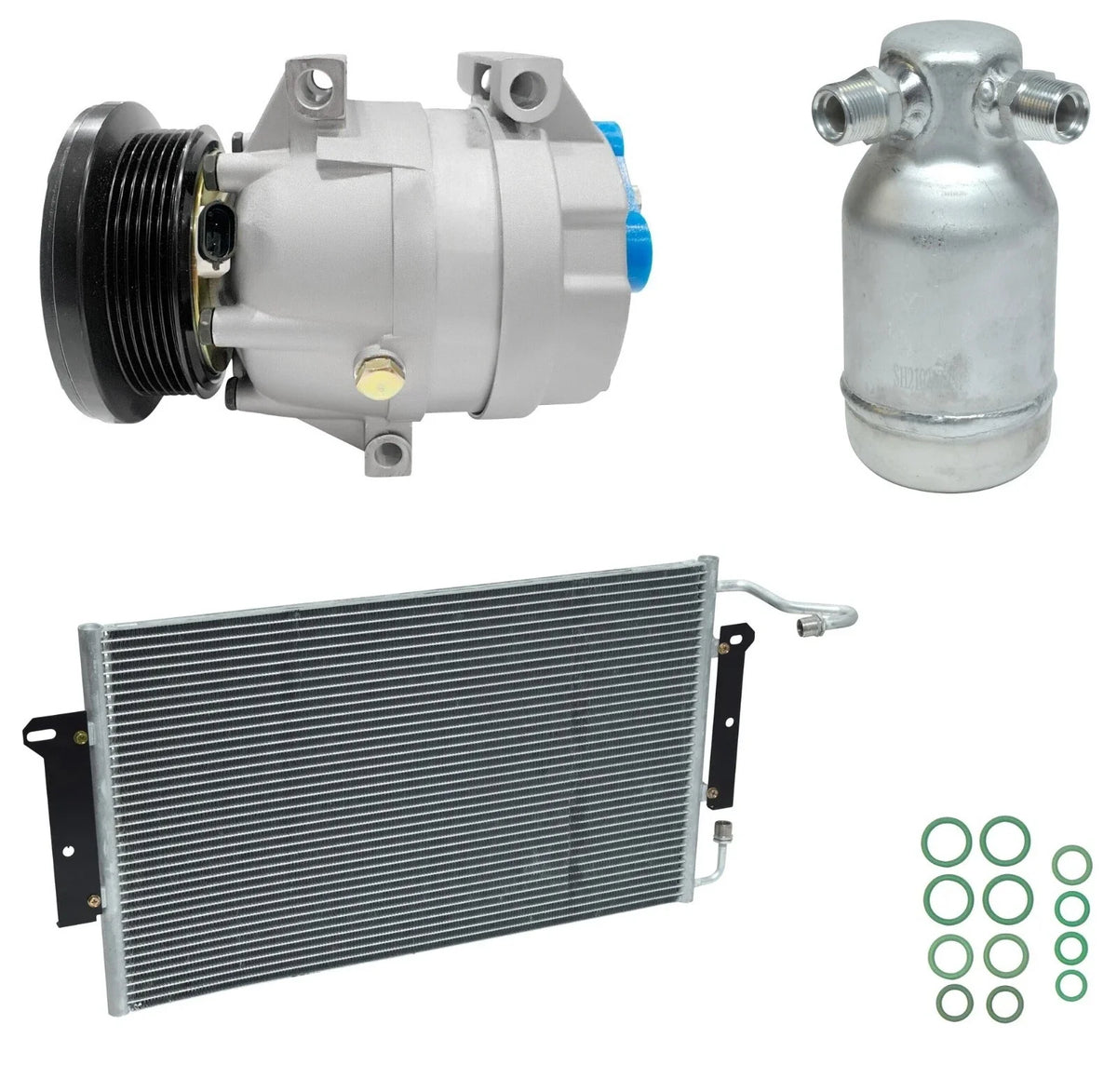 AC Compressor Kit With Condenser for Chevrolet Corsica 3.1L (1995–1995)