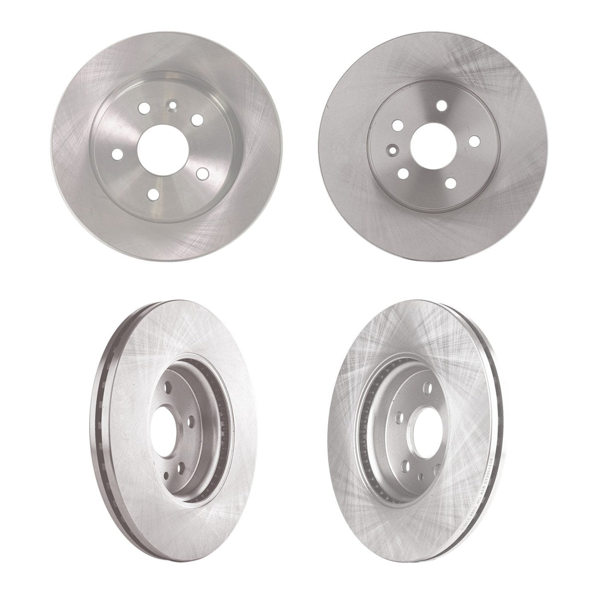 Front & Rear Brake Rotors for Chevrolet Trax, Buick Encore 2013-2021