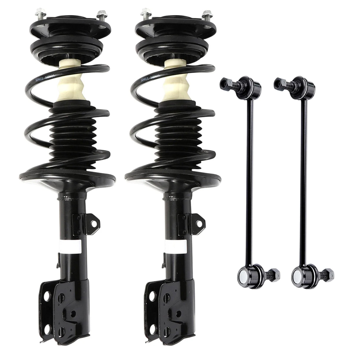Front Strut Assembly & Sway Bar End Links for 2009-2013 Toyota Corolla