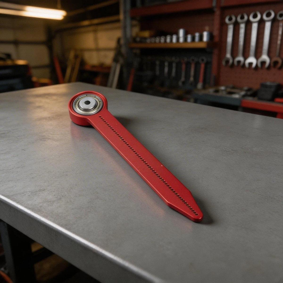 Aluminum Circle Guide Tool with Scale and Bearing System for