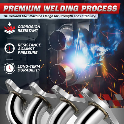 Exhaust Header Manifold 4-1 for Chevy Cavalier & Pontiac Sunfire 95-02