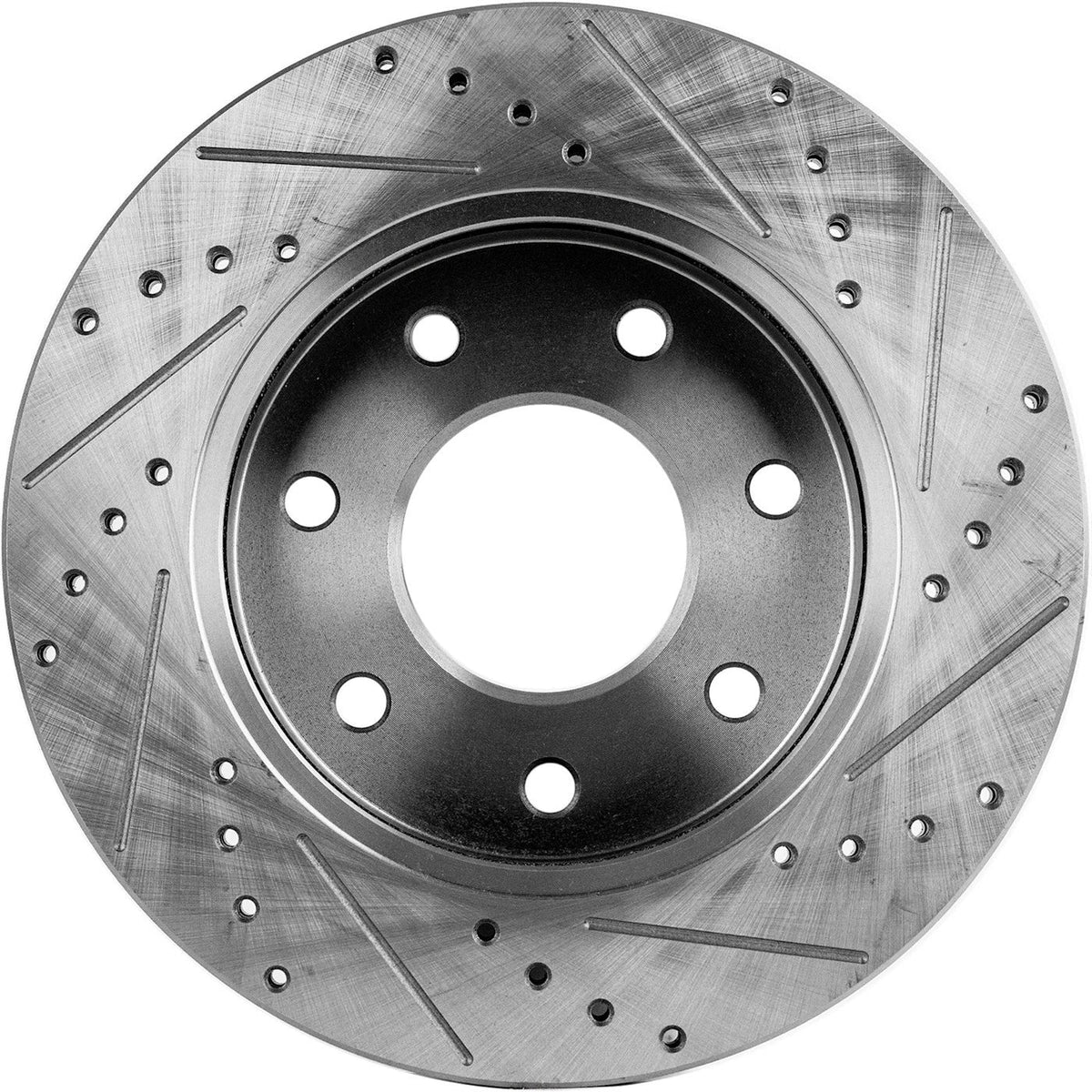 Disc Brake Kit with Pads - Front Cross-drilled Ceramic for Ford F-150 2004-2008