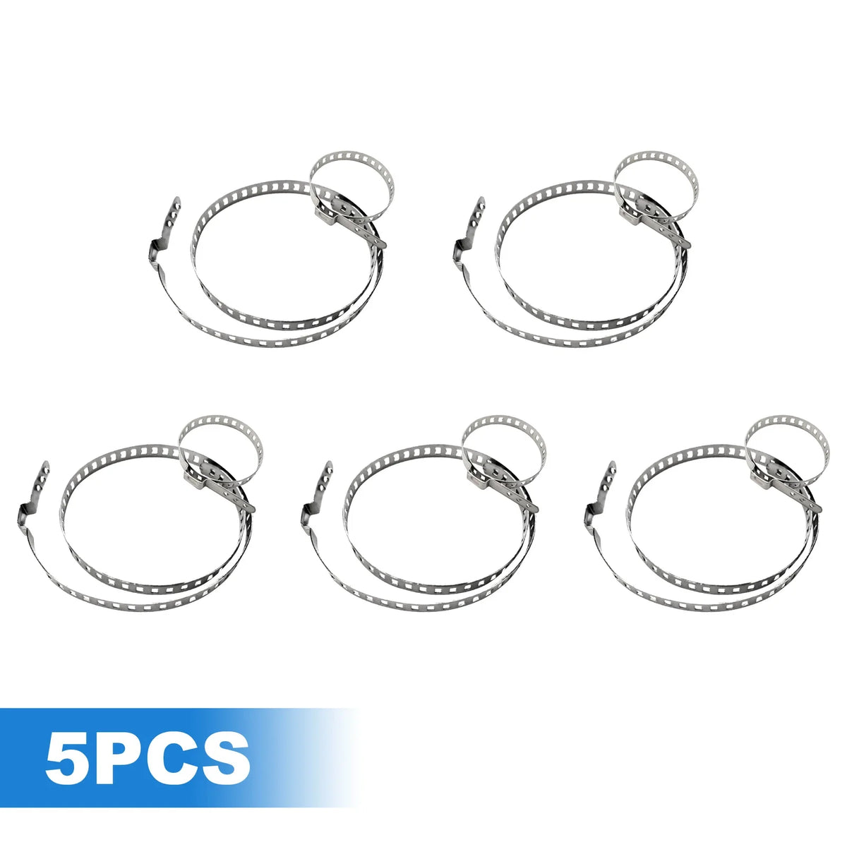 Set of 10 Adjustable CV Joint Boot Crimp Clamps Universal