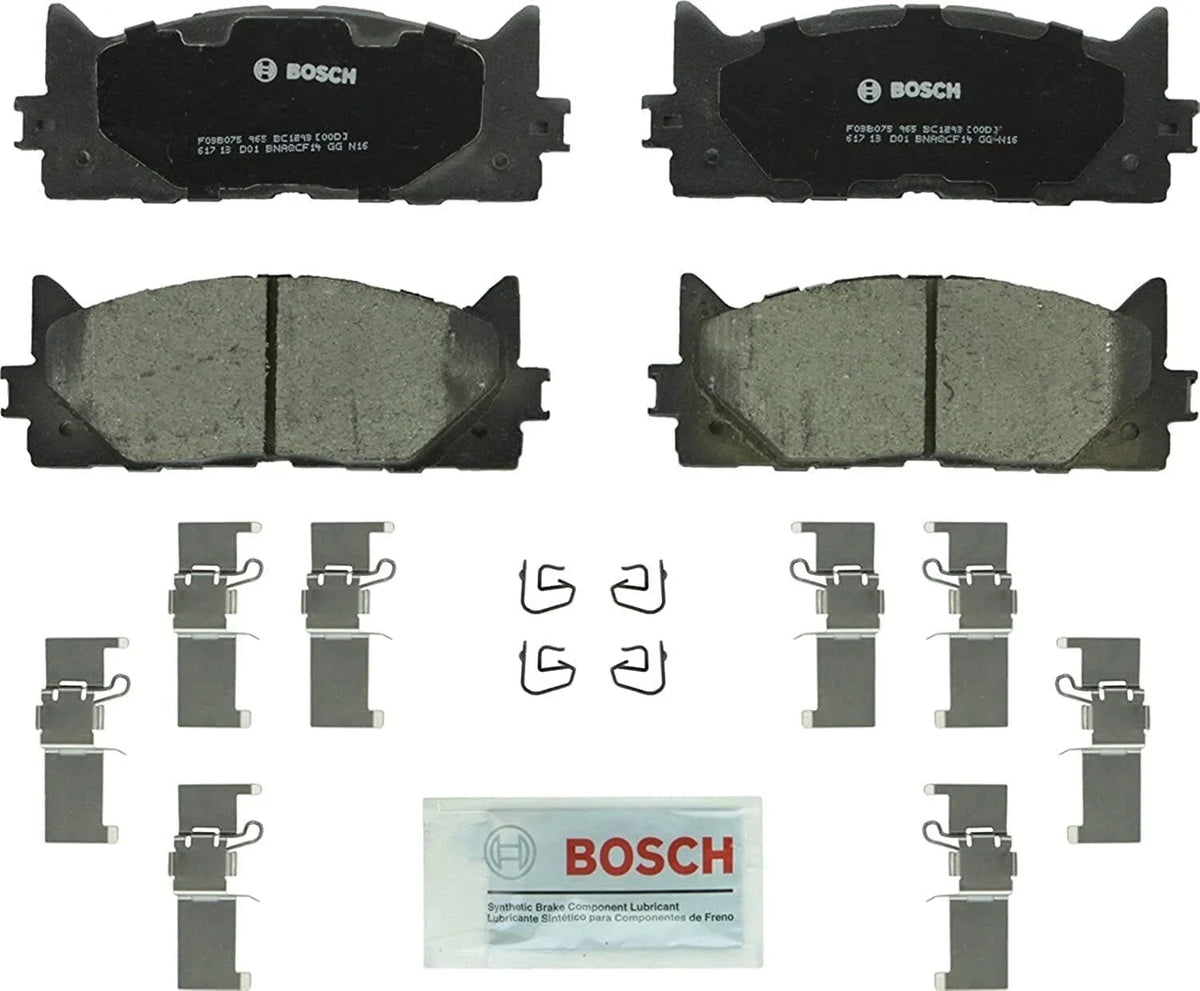 Front Brake Kit for Camry Avalon ES350 with Bosch Pads & Rotors 2007–2017