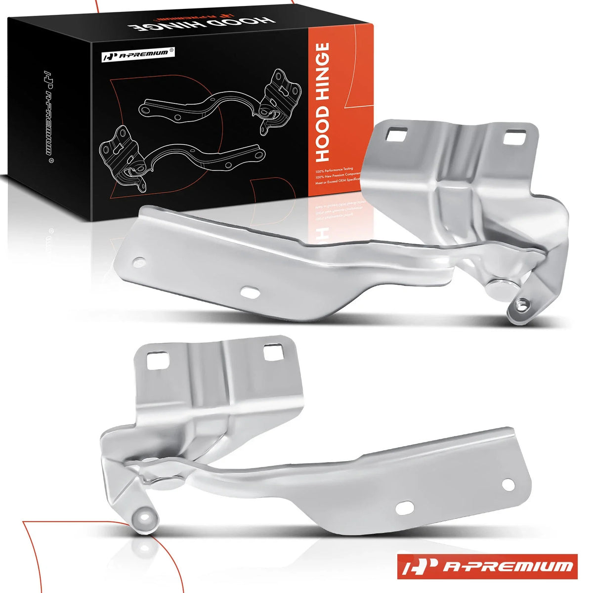2X Front Hood Hinges for Nissan Rogue (2008–2013)