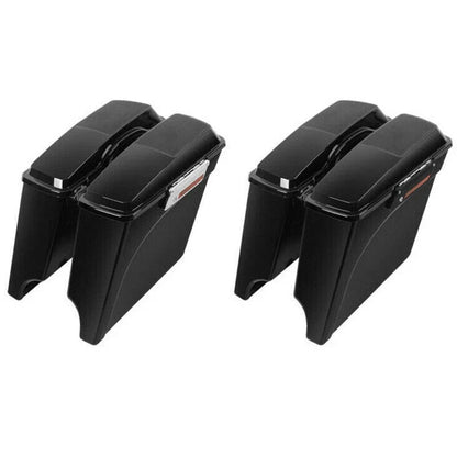 6x9" Speaker Lid Set & 5" Extended Saddlebags for Street Glide 1994-2013