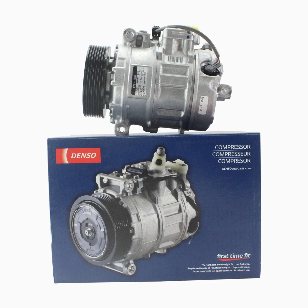 Denso 471-1530 A/C Compressor for BMW E82 E90 E92 E93 (2007–2013)