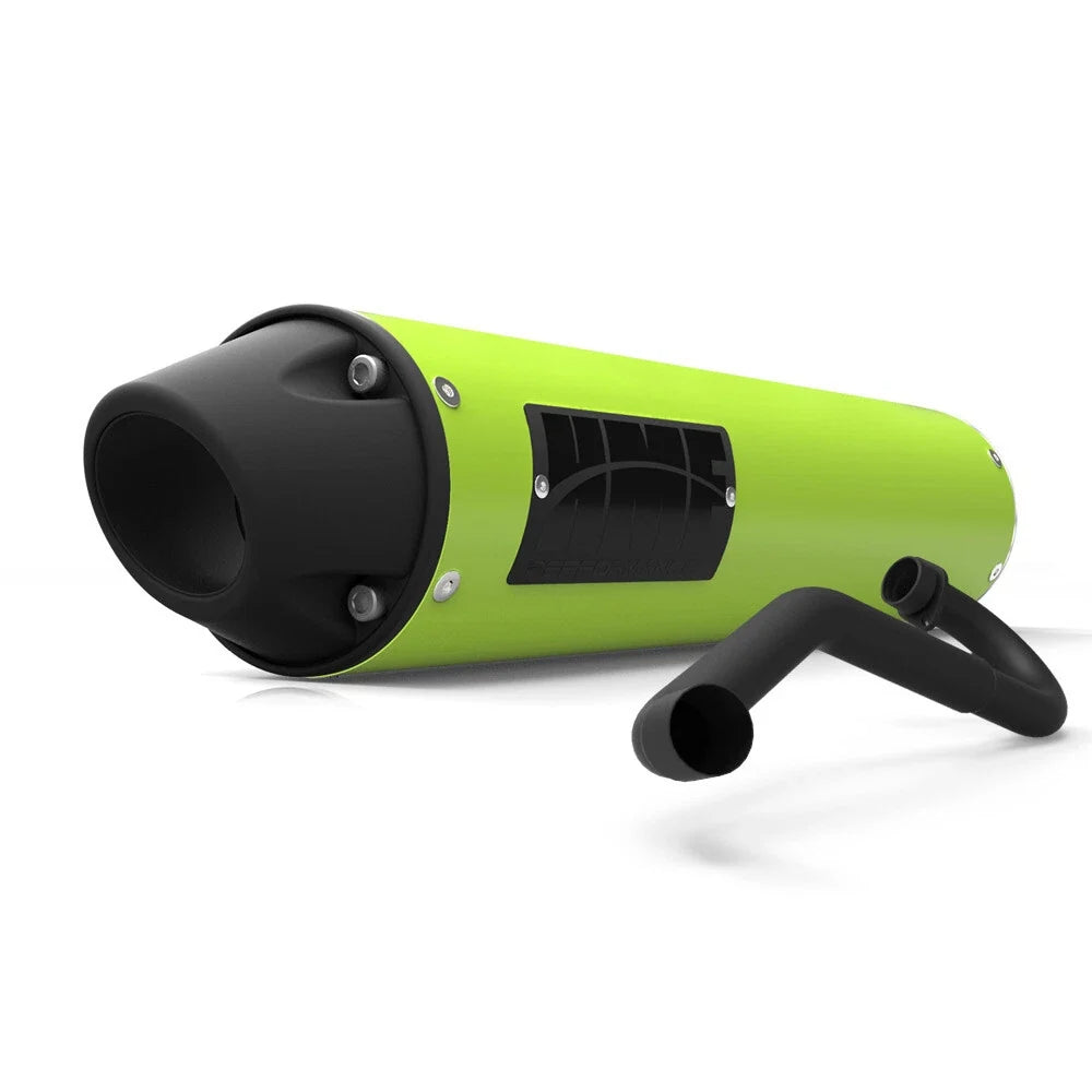 HMF Performance Venom Green Full System Exhaust for RZR 170 (2015–2023)