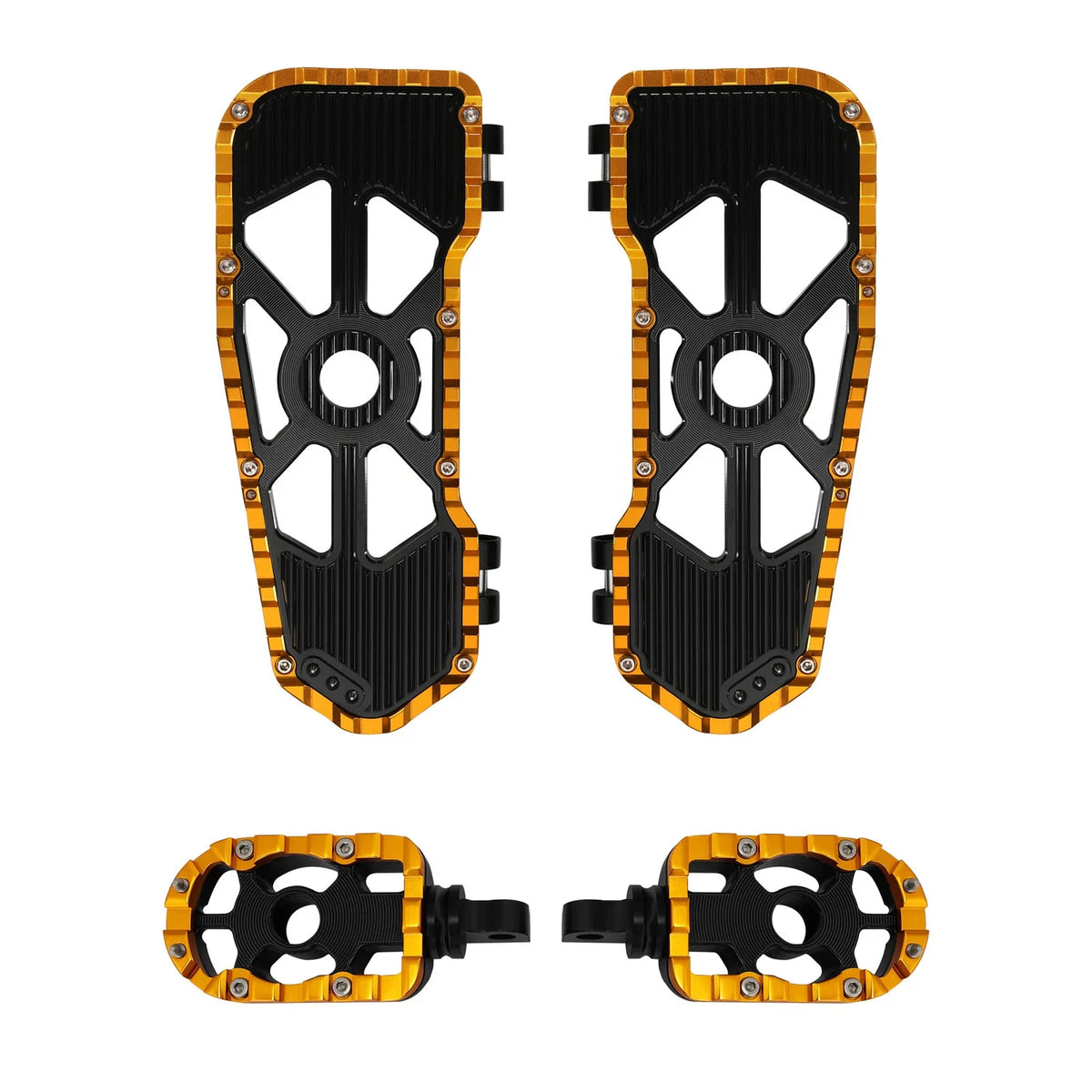 Driver Floorboards Footboards & Footpegs for Harley Touring Road Glide (2009–Present)
