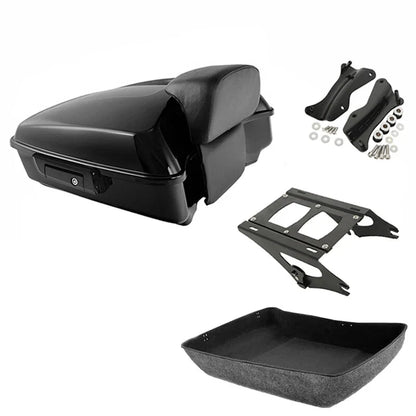 Chopped Trunk Backrest Pad for Touring Harley FLTRX (2014–2026)