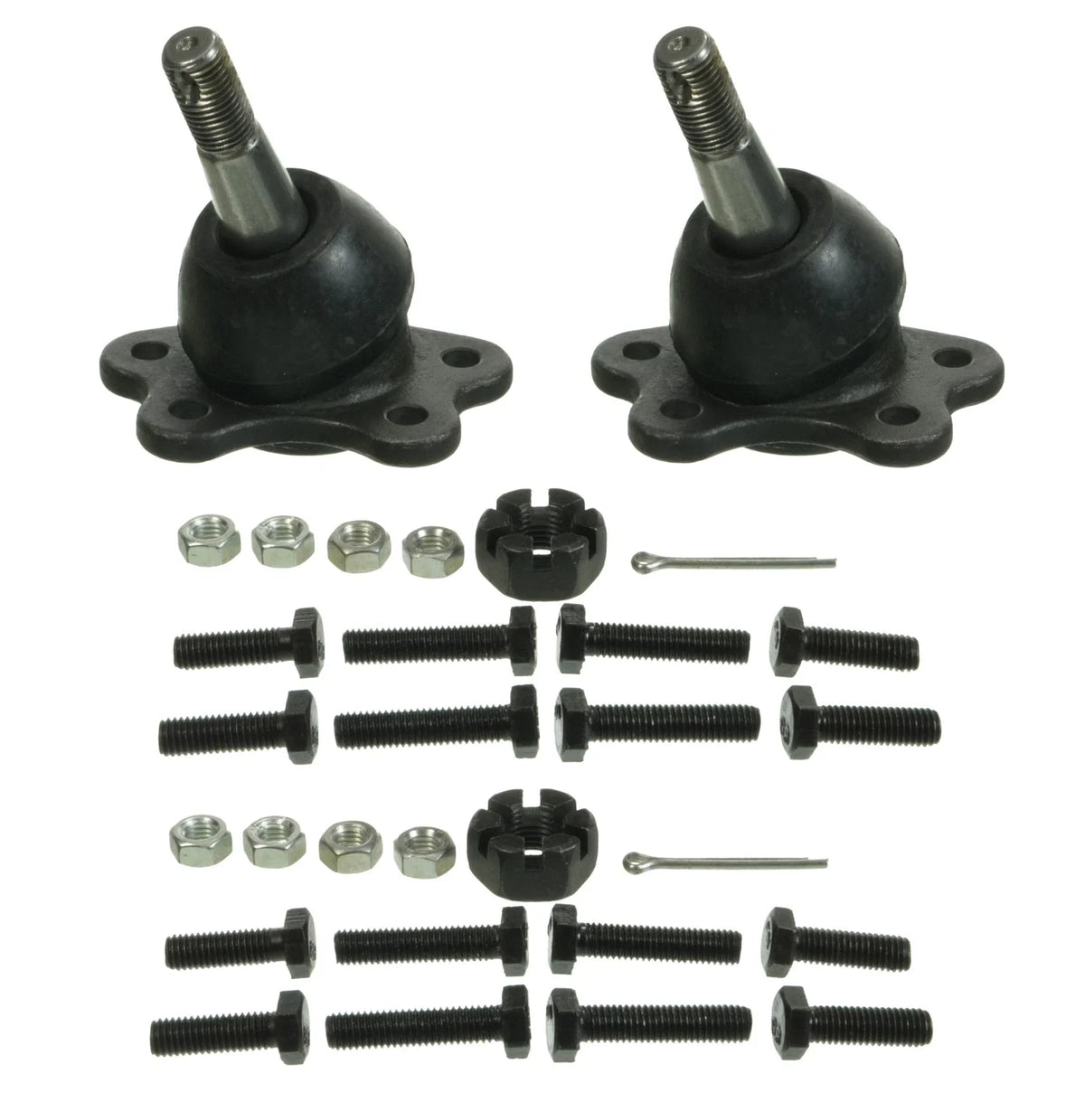 Set of 2 Front Upper Bolt-in Type Ball Joints for GMC Savana C1500