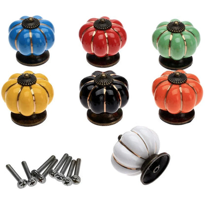 Ceramic Cabinet Knob Pull Handle for Kitchen Drawer