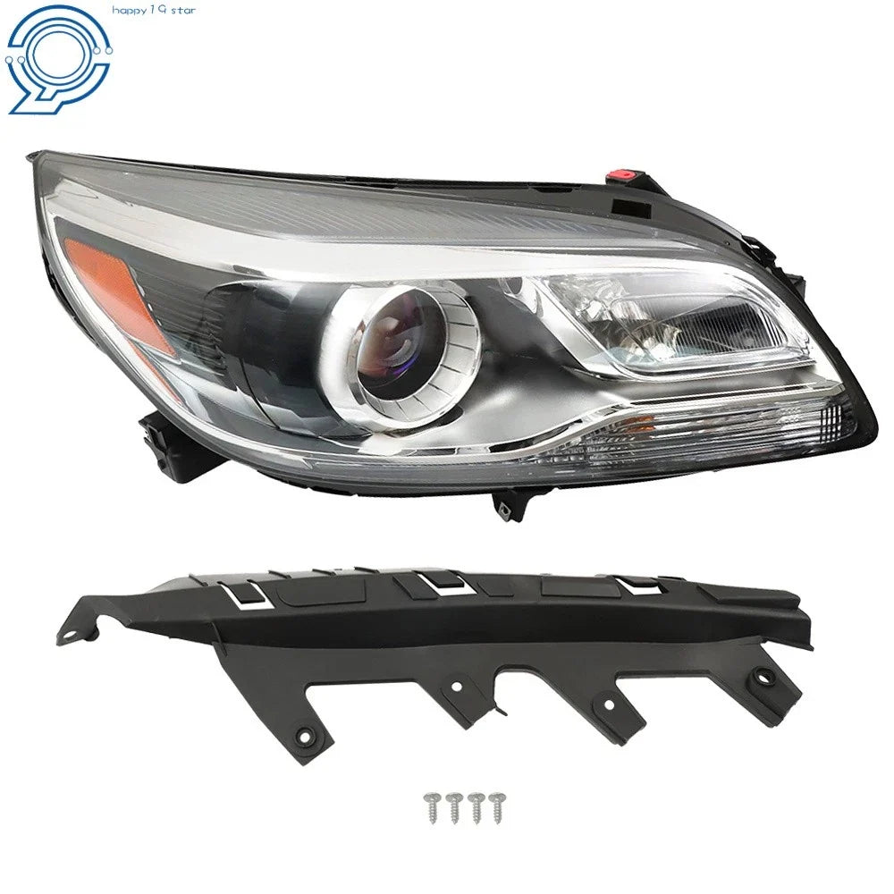 HID Headlight Right for Chevrolet Malibu (2013–2016) Black