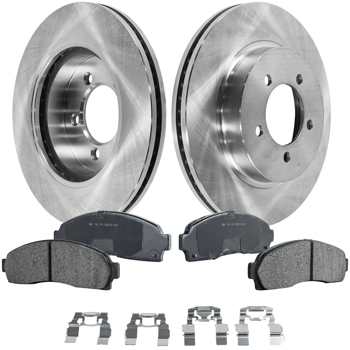 Brake Disc and Pad Kit (Front) for Ford Explorer 2002-2005 Ceramic