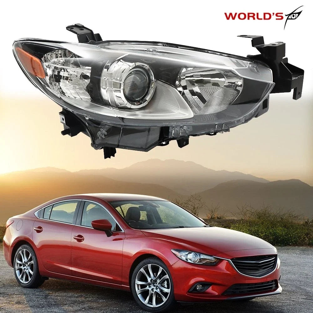 Projector Headlight for Mazda 6 (2014–2017) Right Side Halogen Type