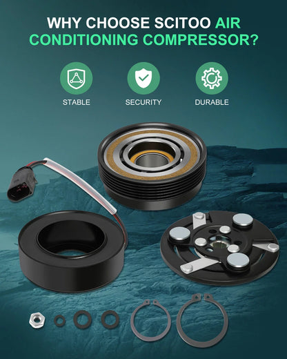 Compressor Clutch Kit for Volkswagen Golf & Beetle 1999-2002