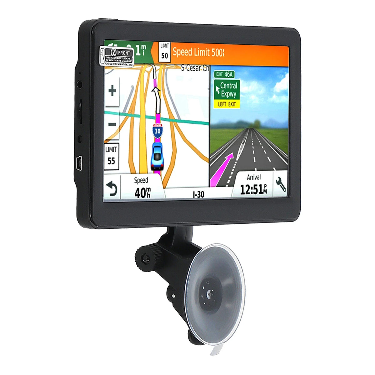 Touch Screen GPS Navigation for Truck RV BUS (Direct Installation)
