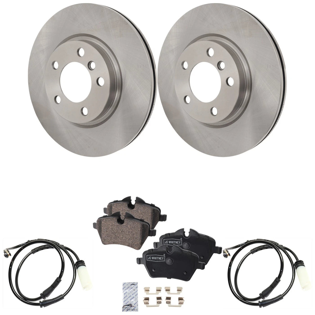 Front Brake Disc Rotors and Pads Kit for Mini Cooper Paceman Countryman (2011–2016)