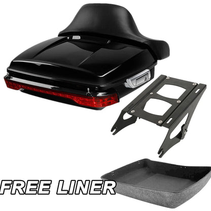 Trunk Light Mount for Backrest Pad on Harley Touring (2014-2026)