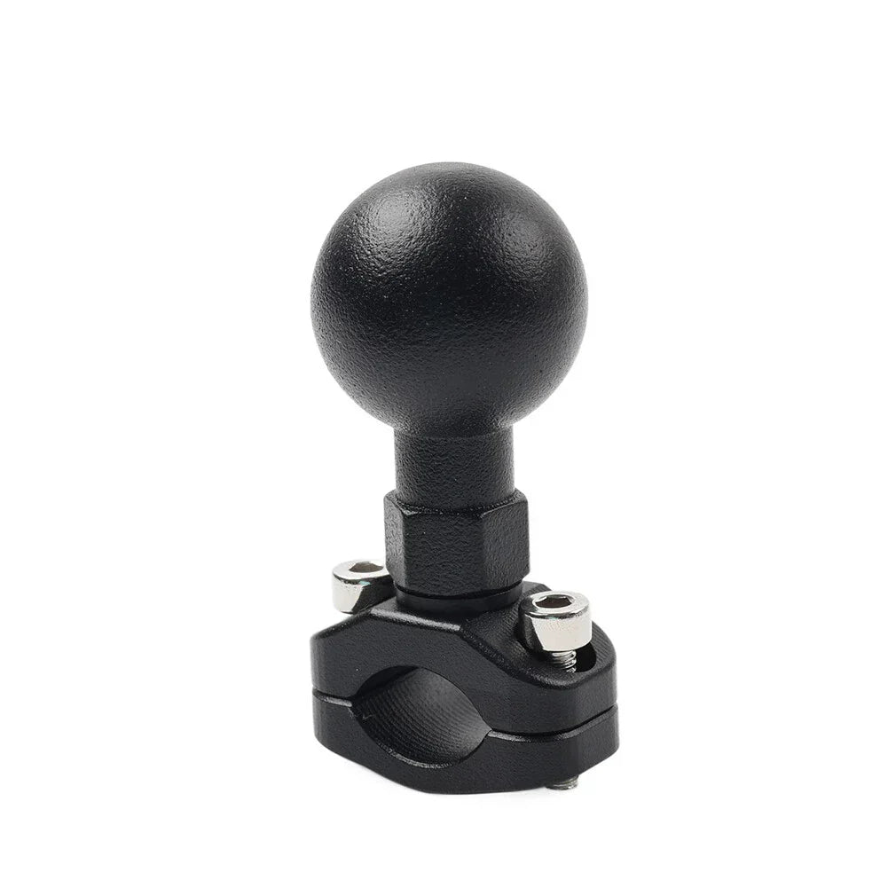 Motorcycle GPS Phone Holder Clamp Stand - Universal Steel Design