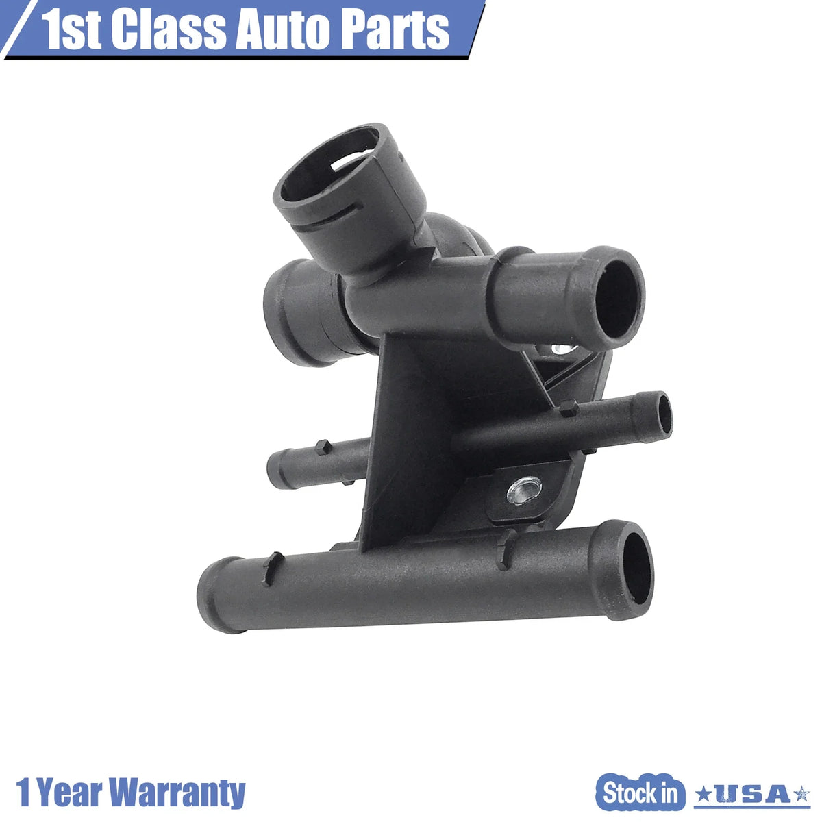 Engine Coolant Hose Flange for Audi A3 TT VW Eos Golf R Passat Jetta (2006–2013)