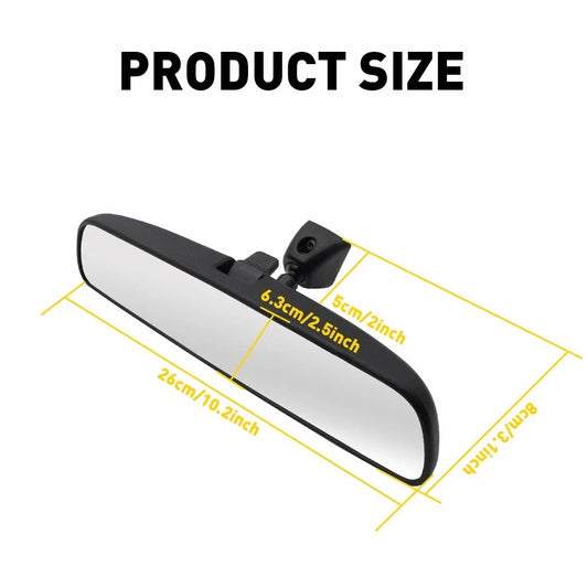 Interior Rear View Mirror for Hyundai Elantra Tucson Kia Forte Rio Soul (2011–2023)