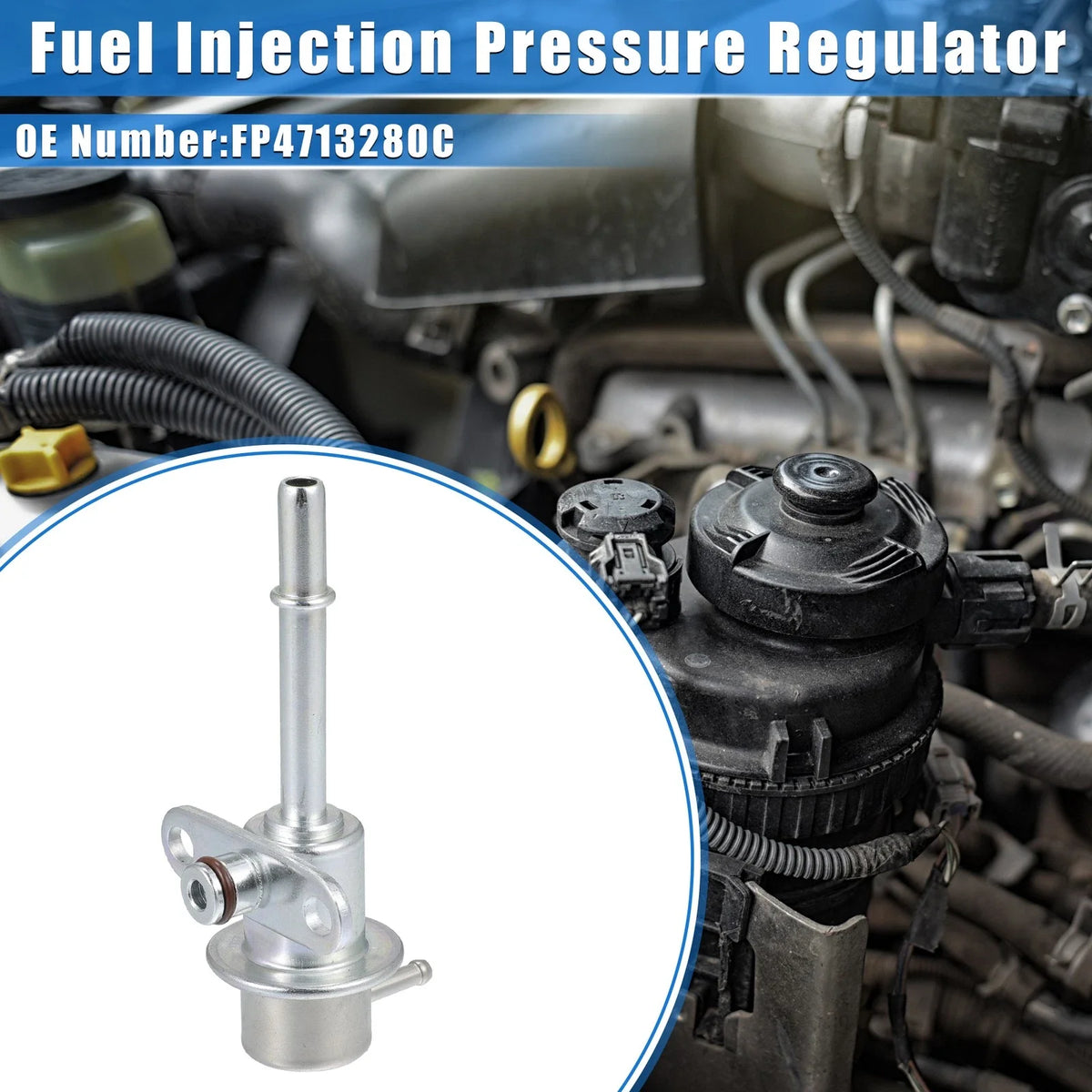 Fuel Injection Pressure Regulator for Mazda 